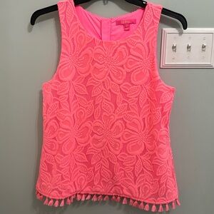 LILLY PULITZER size L sleeveless top